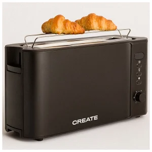 Remise 😉 CREATE TOAST ADVANCE TOUCH – Grille-pain électrique Avec écran Numérique, Mat Noir – Grille-pain 🤩 9