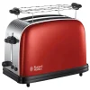 Vente flash 😀 Russell Hobbs Colours Plus+ Grill-pain Flame Red – Grille-pain 🔥 13