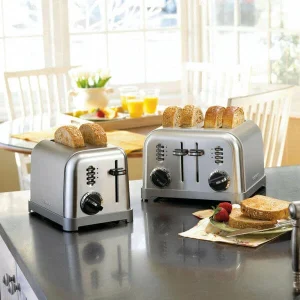 Le moins cher 👏 Cuisinart Toaster Avec 4 Fentes – Grille-pain 😉 6