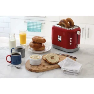 Grosses soldes ⌛ Kenwood KMix Toaster II Red TCX751RD – Grille-pain 👏 9